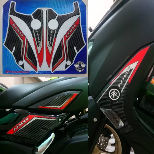 Stiker sticker resin timbul body samping all NEW NMAX 155 2020