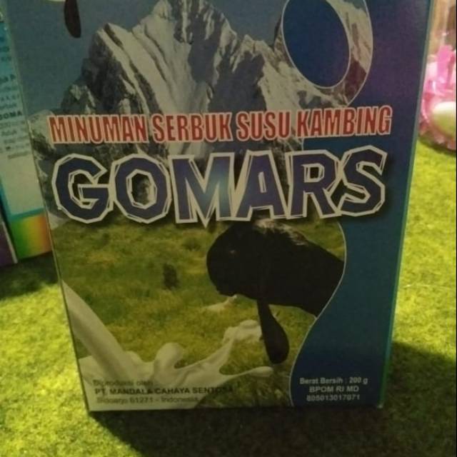 

Susu Kambing Ettawa Ettawa Gomars,Rasa Vanila,Coklat,Strawberry,original dll