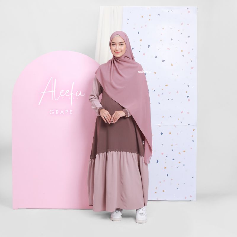 BAJU MUSLIM - ALEEFA DRESS by naisha
