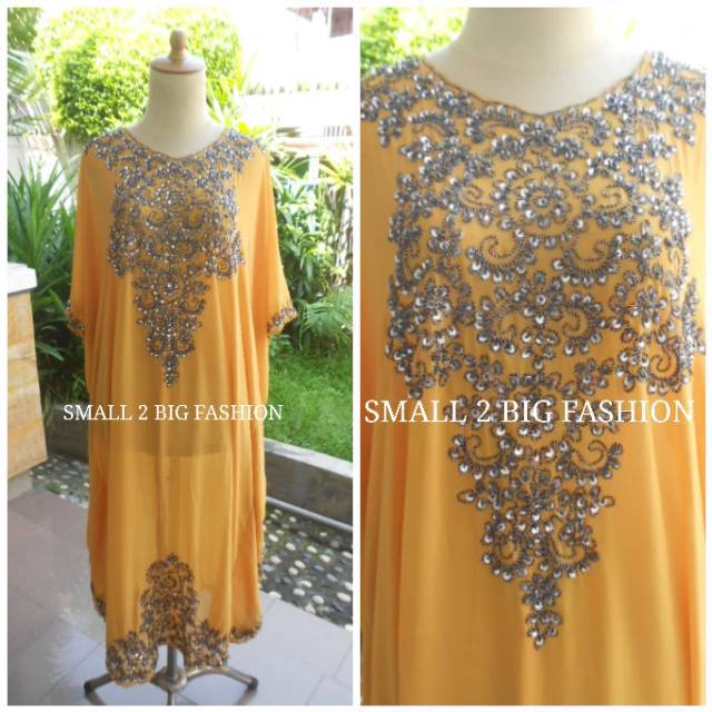 Kaftan bordir / kaftan payet / kaftan bigsize / kaftan jumbo / kaftan murah / kaftan india / tunik