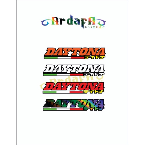 Stiker DAYTONA STICKER CUTTING