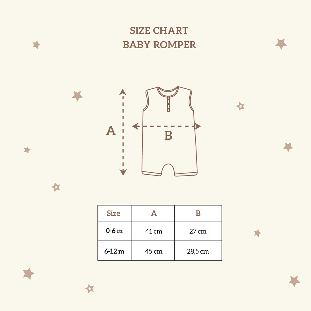 Little Palmerhaus Baby Romper Jumper Bayi 0-12 Bulan