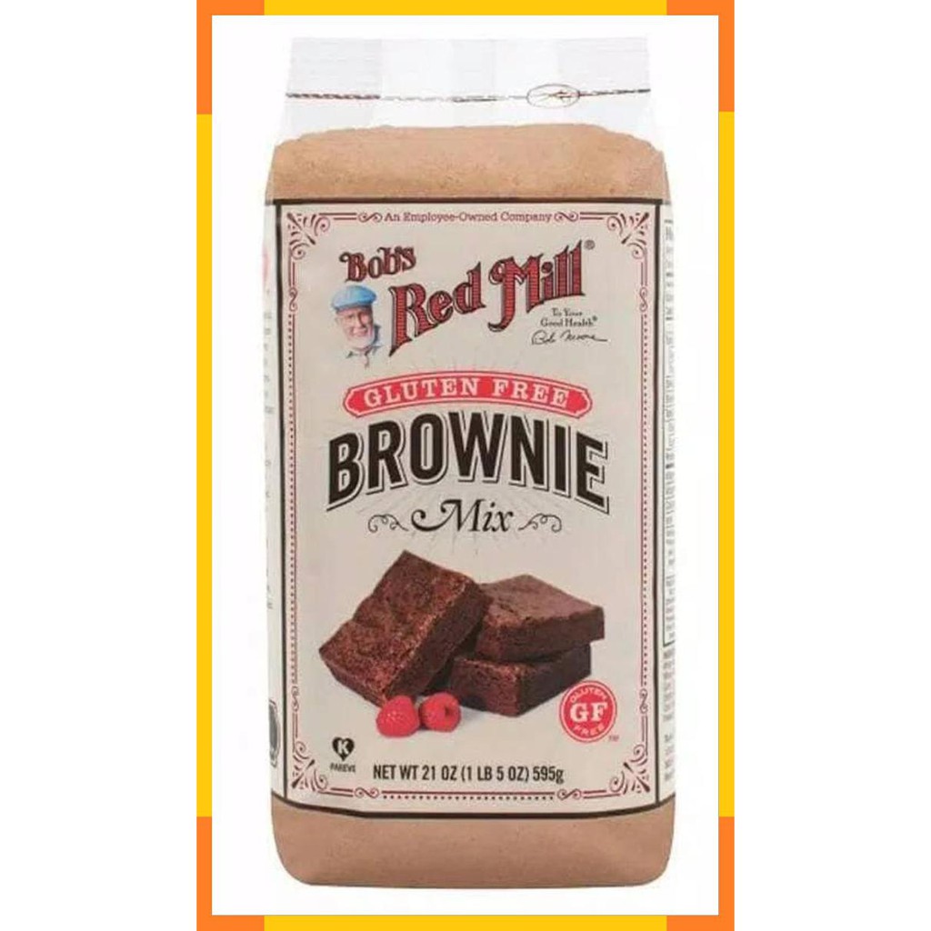 

Bob's Red Mill Gluten Free Brownie Mix Tepung Brownies USA Snack Sehat