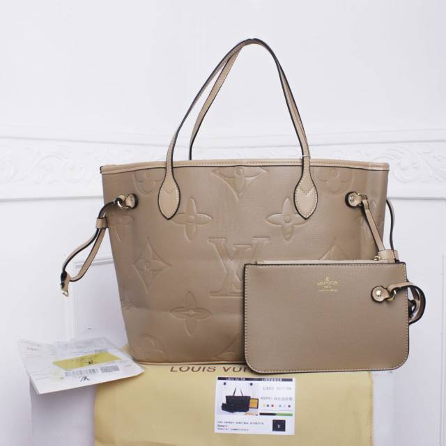Tas Lv Neverfull Empreinte - tas batam - tas branded - tas wanita