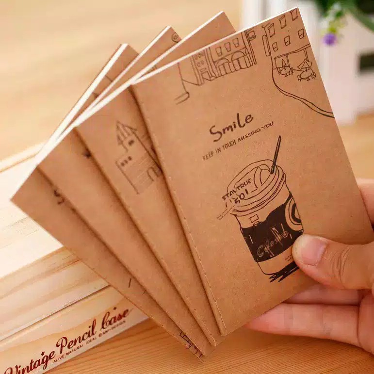 

NB307 Mini Note Book Klasik Buku Tulis Catatan Kecil Murah Lucu