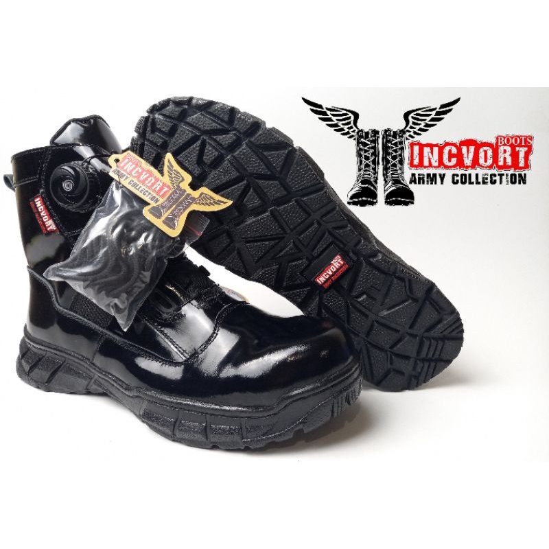 SEPATU PDL TALI PUTAR PENDEK BOA MERK INCVORT