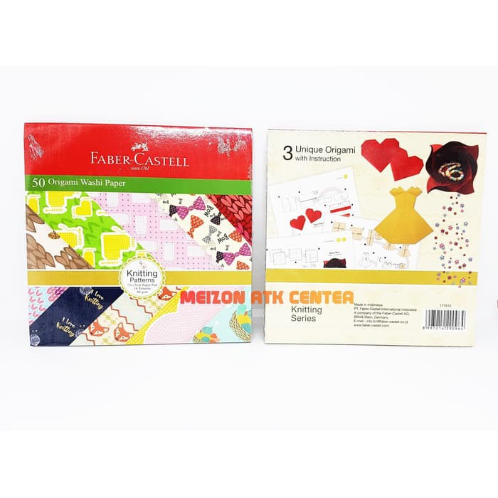 

Order Langsung Faber Castell kertas Origami / Washi Paper / Kertas Lipat 15x15CM Terlaris