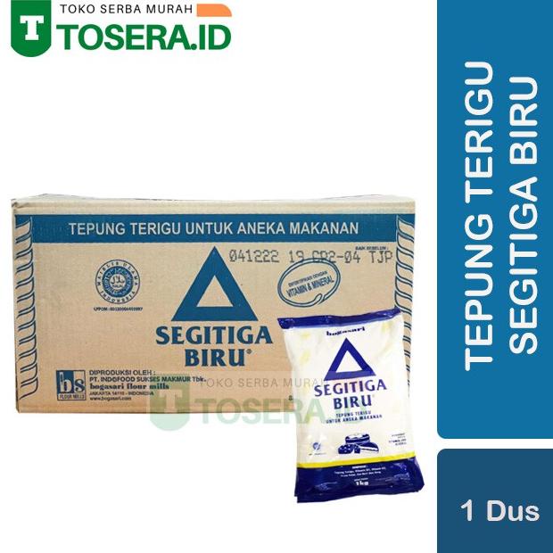 

SEGITIGA BIRU Tepung Terigu 1 Kg (1 dus)