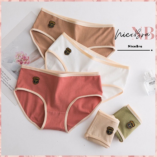 Brasay Celana Dalam Fashion Wanita Underwear Sempak Kolor Wanita Bahan Katun 2029