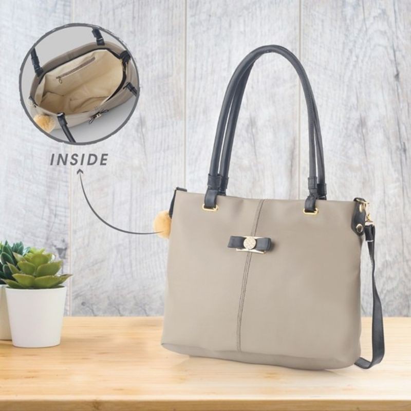 Tas Wanita Semi Kulit Handbag Salempang Cewek Selempang Premium Garansi Original