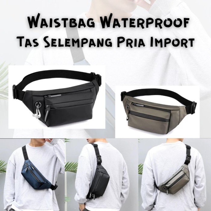 Waistbag Tas Selempang Import / Tas Pinggang / WaterProof