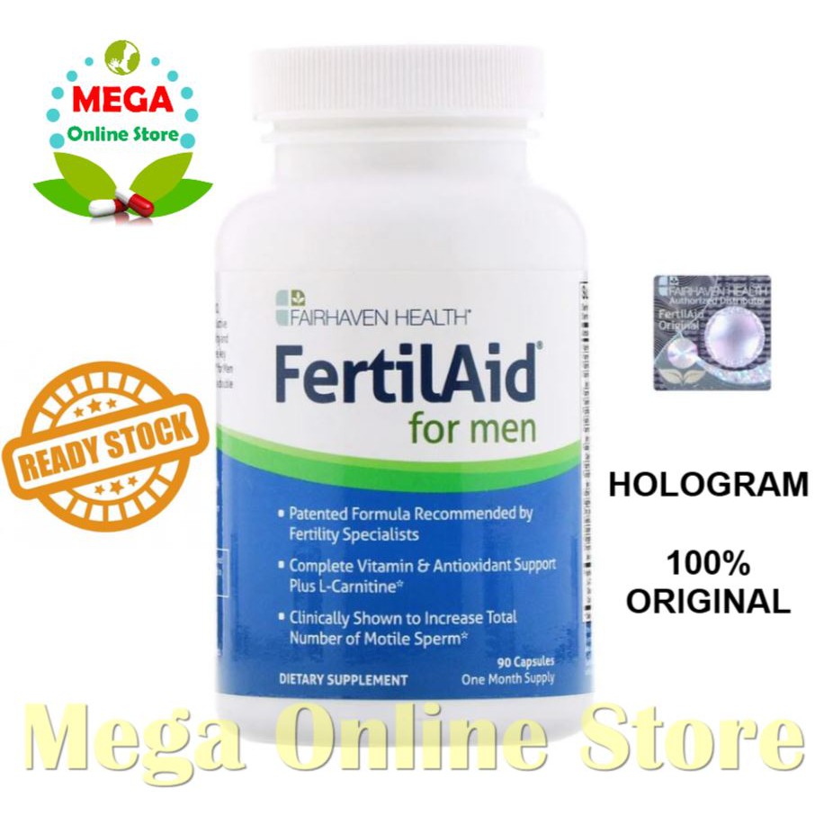 FAIRHAVEN HEALTH FERTILAID FOR MEN - 90 KAPSUL