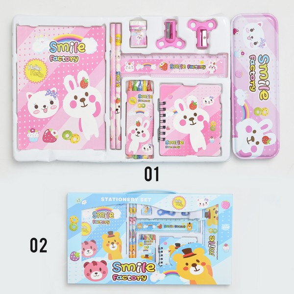 

ready stock - lkc1058 10in1alat tulis anak / stationary set / kado anak / perlengkapan gambar anak