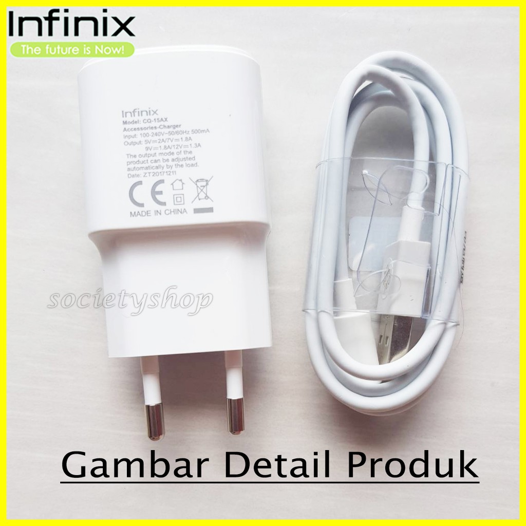 Fast Charging Infinix 2A - Charger Casan hp Hot 6 S3 Note 4 3 Hot 4 Pro S Zero 3 2 hp X622 Smart S2