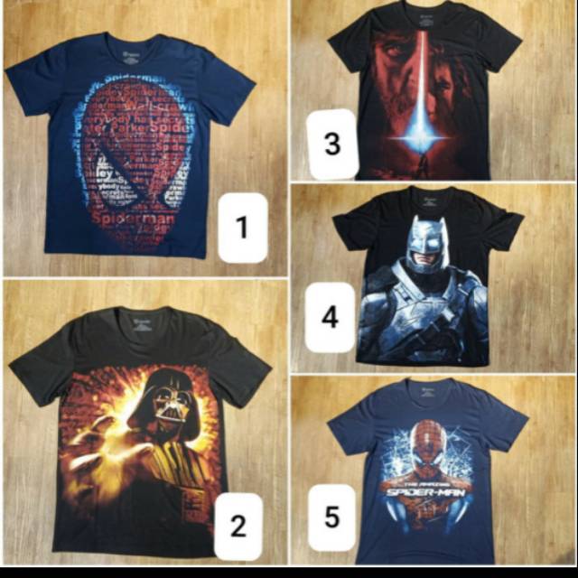 Kaos Superhero superman batman ironman Rhymes