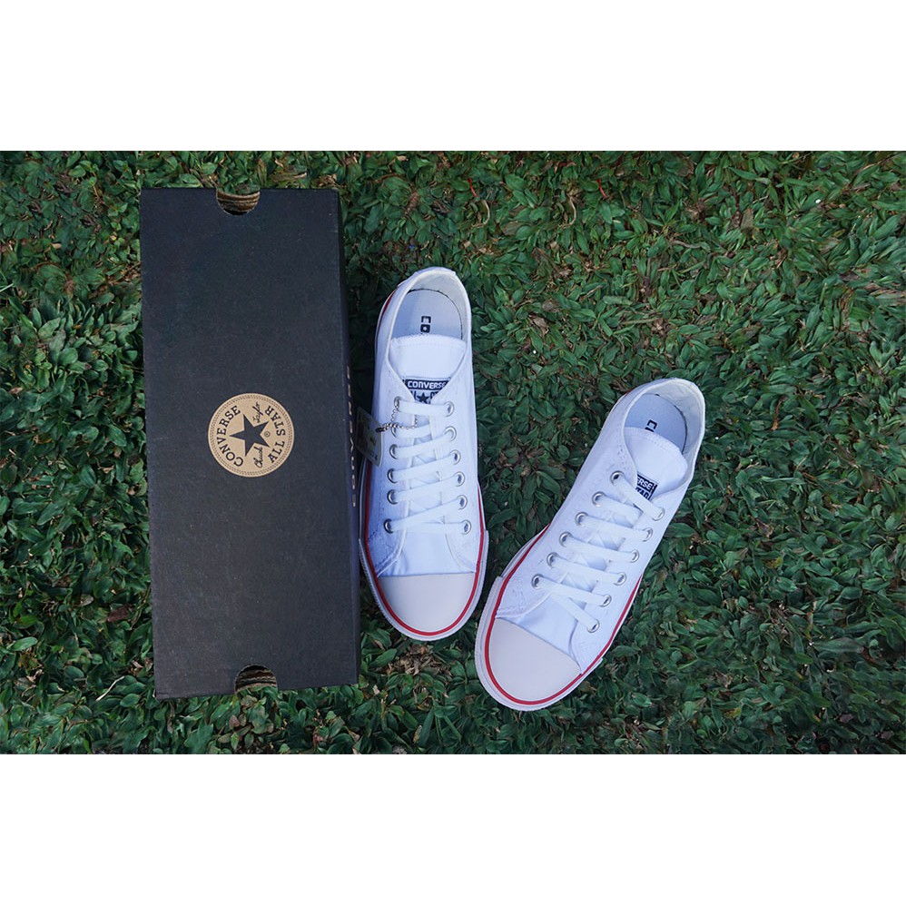 Sepatu Kets Allstar Converse177 Putih List Merah Sepatu Casual Wanita Terbaru Sepatu Kanvas Terlaris-2