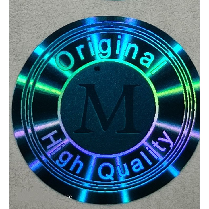 

Stiker hologram original high quality Biru