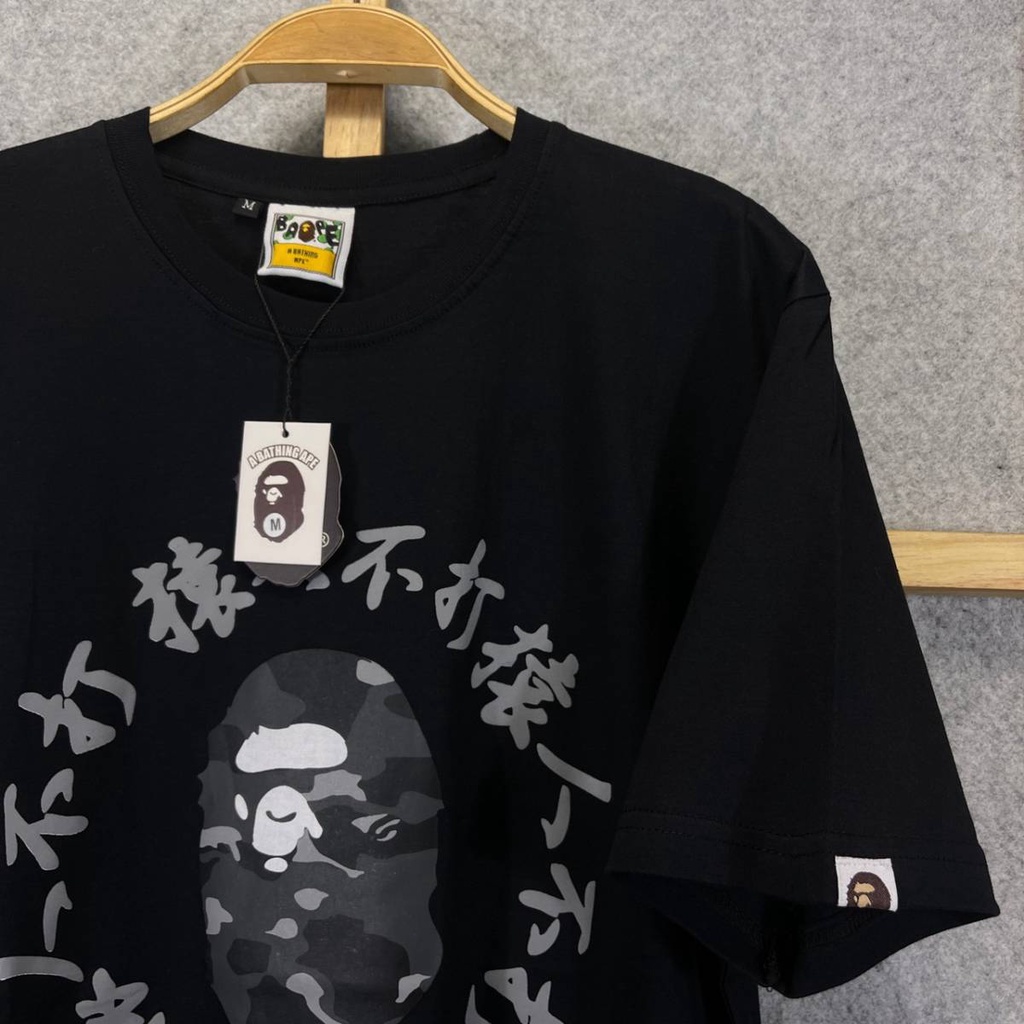 KAOS TSHIRT A BATHING AAPE BAPE JAPAN FONT MIRROR FULLTAG