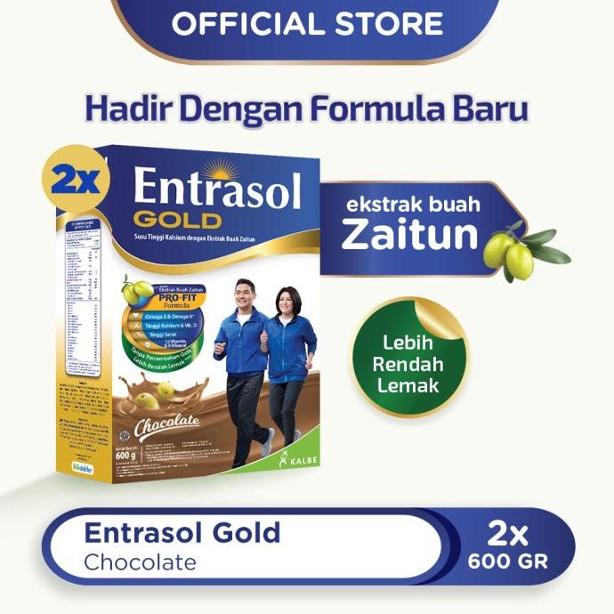 

(BISA COD) Entrasol Twinpack Gold Chocolate 600g STOK TERBATAS Kode 810