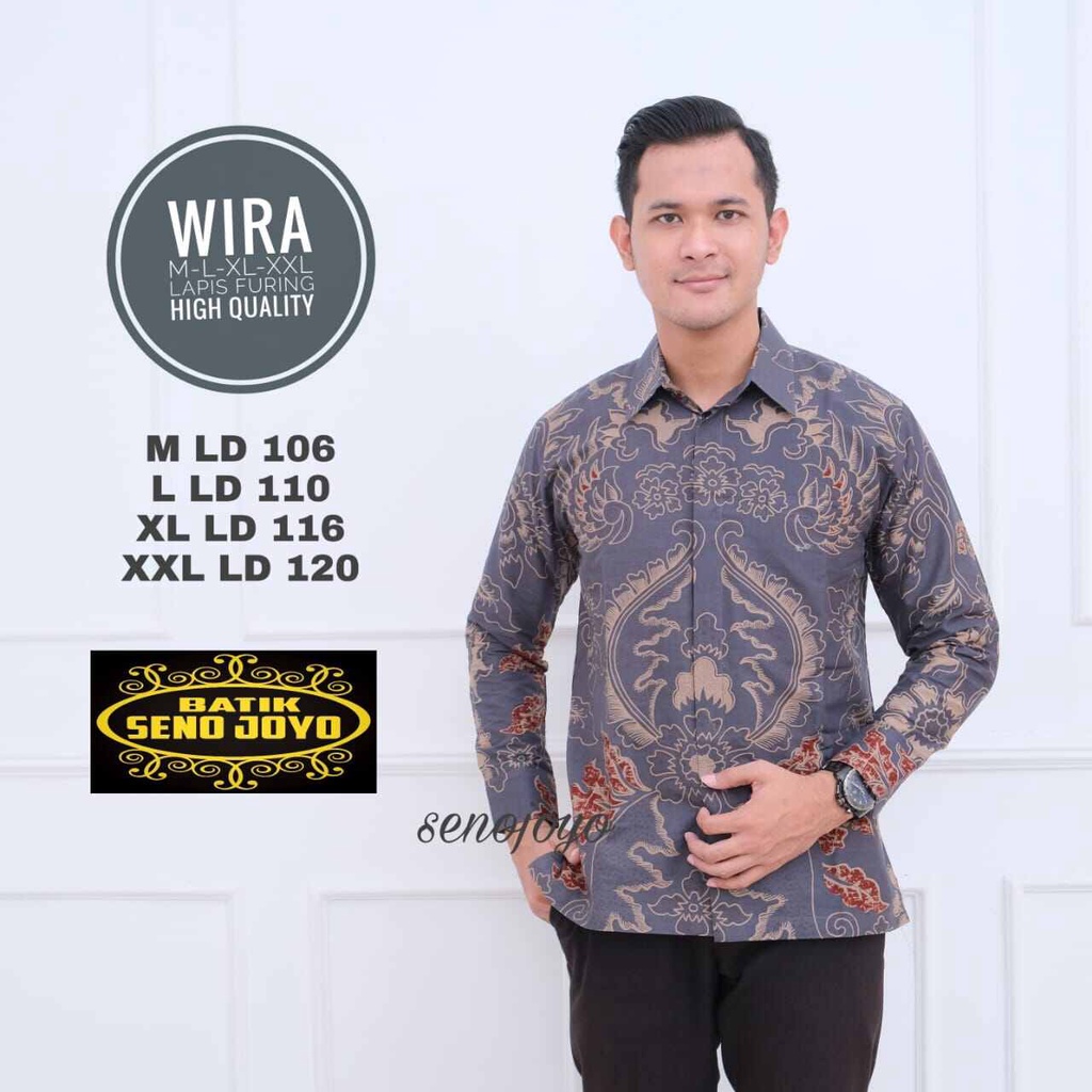 Kemeja Batik pria terbaru 2022 / batik lengan panjang premiun ready M-XXL / kemeja batik kasual terbaru / batik pria warna soft / batik pria terbaru MAHKOTA WIRA