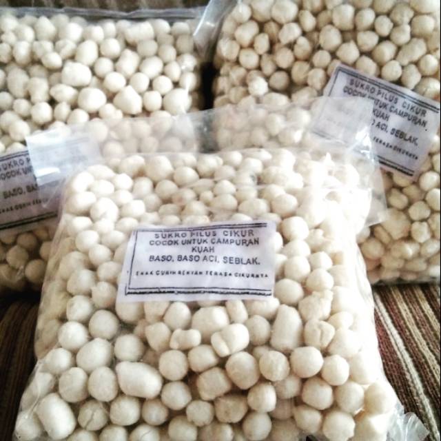 

Pilus cikur, untuk topping kuah bakso