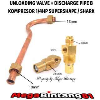 Jual Discharge Pipe B Check Valve Kompresor+selang Tanda Tanya ...