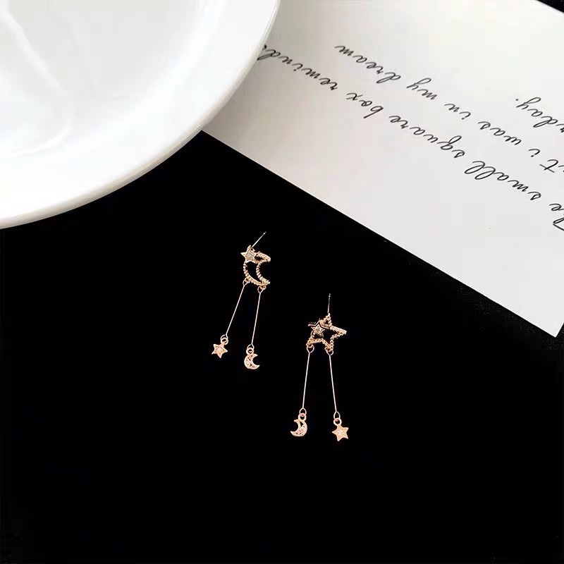 Anting  E345  Air Tawar Lapis Silver Sterling 925 untuk Fashion Wanita anting