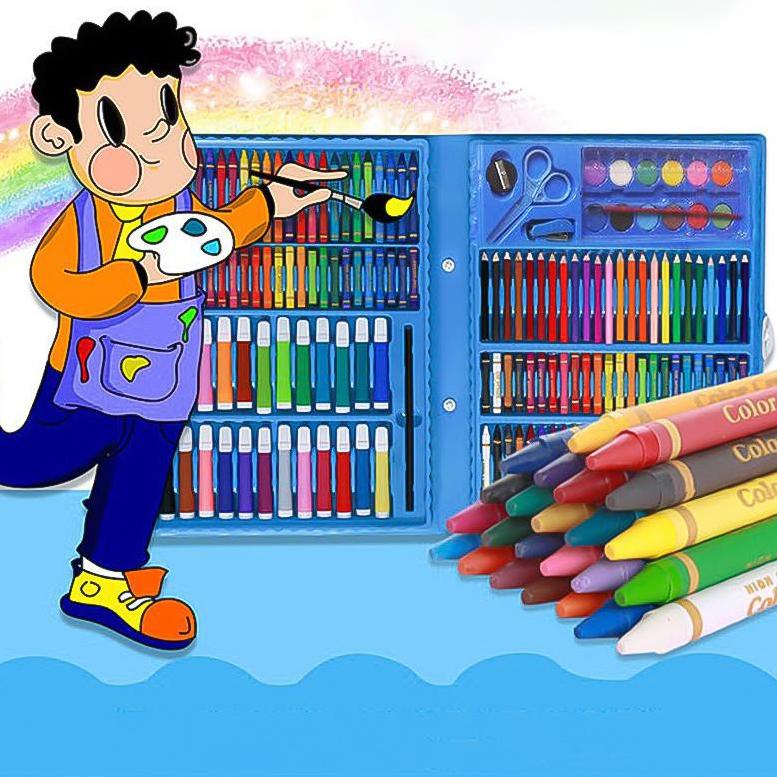 

ㆅ Smart Oil Pastel Crayon 150 Macam Warna Set Koper 150 in 1 Cocok Untuk - CP4 READY 3788 ✤