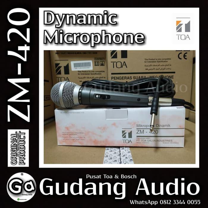 Audio Mixer Distributor Mic Toa Zm 420 Vokal Vocal Mic Shopee