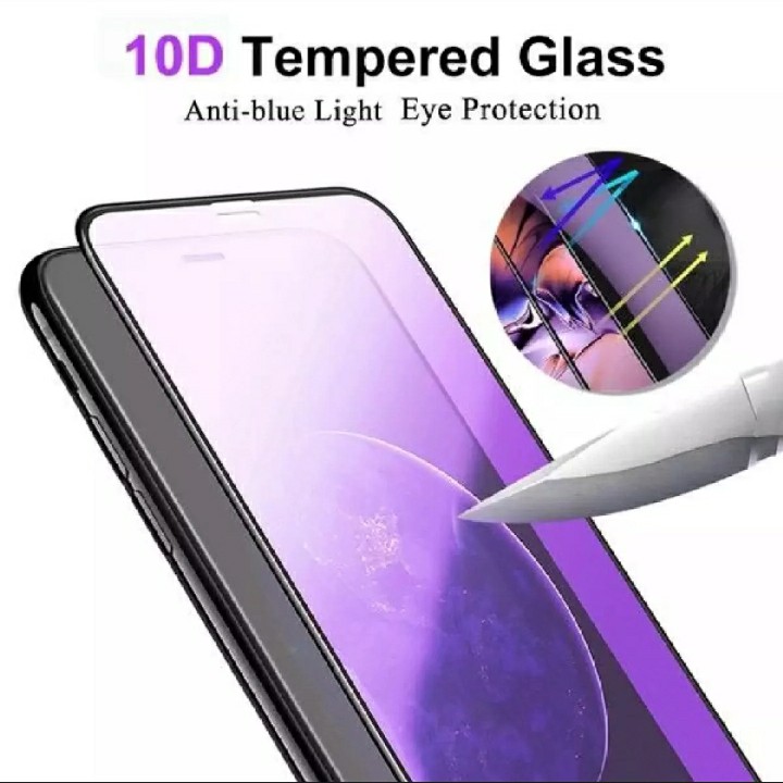 Tempered Glass Vivo V17 Matte Blue Light Anti Gores Full Screen Full Cover Protector