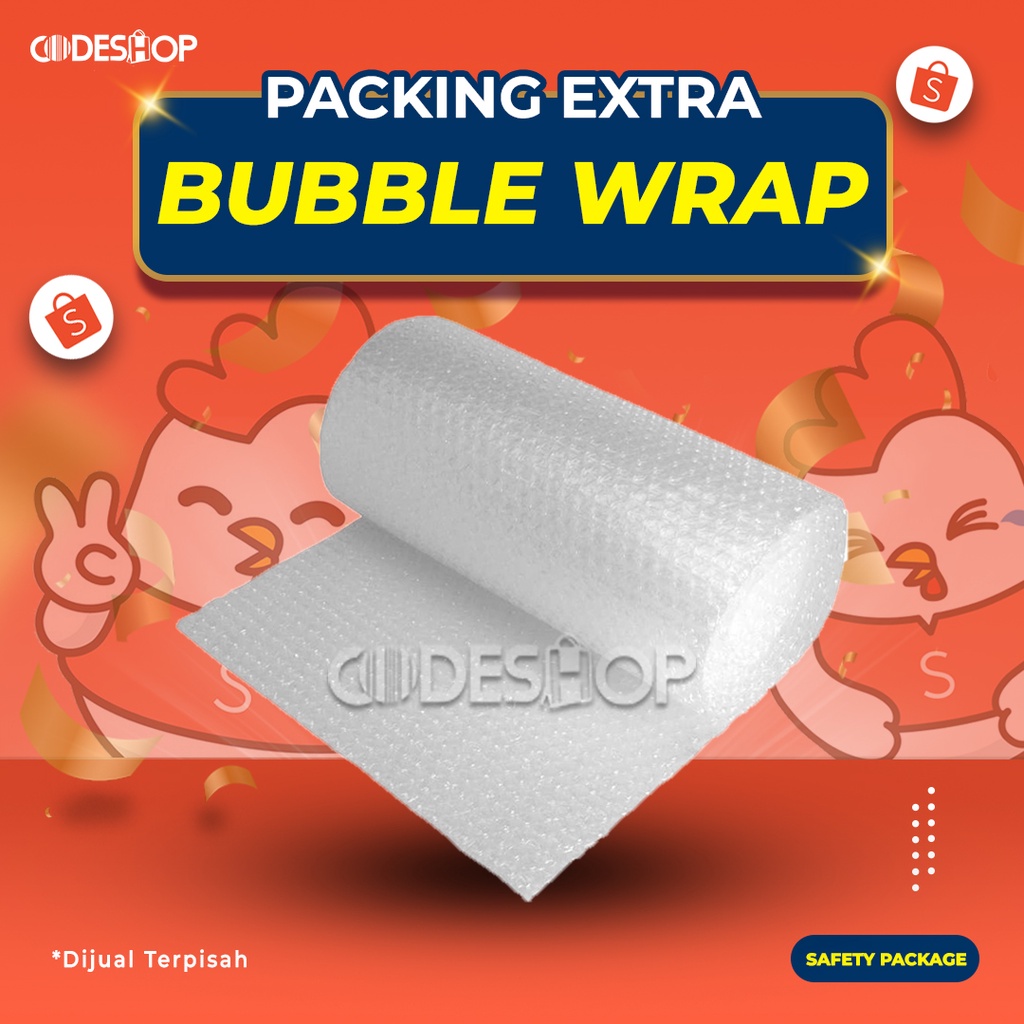 

EXTRA BUBBLE WRAP - EXTRA PACKING