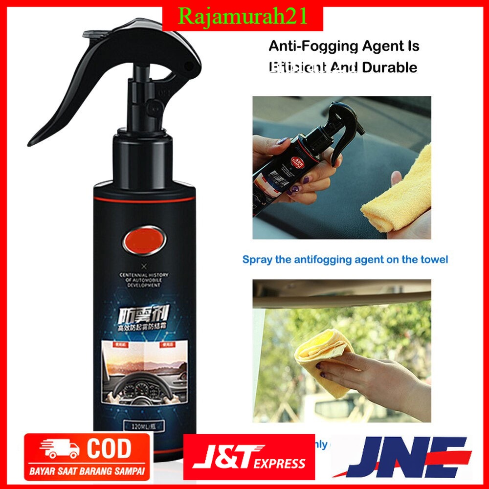 Trueful Car Windshield Coating Hydrophobic Liquid Anti Fogging Agent Spray 120ml - Black - 7RRS58BK