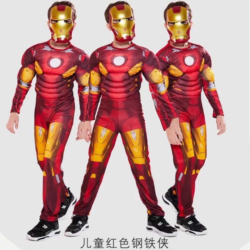 Kostum costume iron man anak dan Dewasa /kostum anak/ kostum karakter marvel