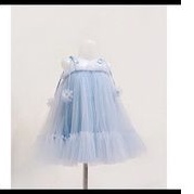 gaun anak silvia dress bayi neychan request order