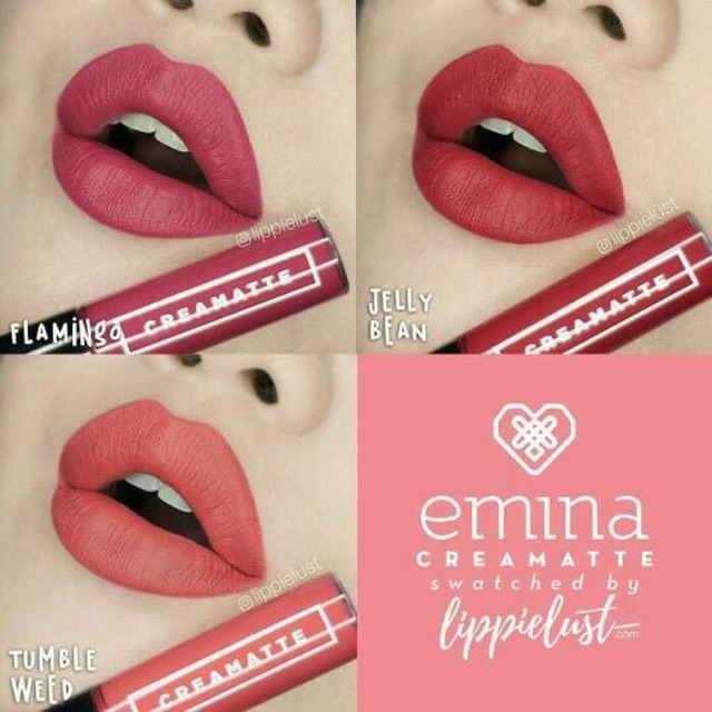 Lipstik Emina Warna Merah Bata - LIPSTIKA