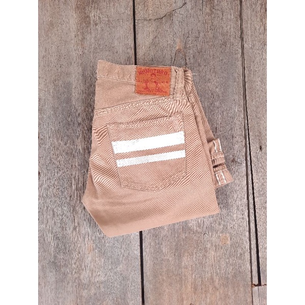momotaro jeans selvedge skinny second no iron heart