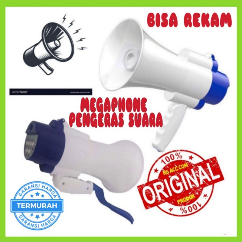 Megaphone Master 3R Toa Pengeras Suara Bisa rekam Dan Bisa Cas