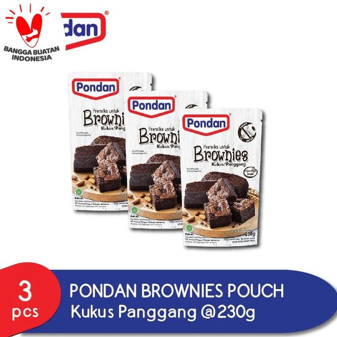 

Big Sale Pondan Brownies Kukus Panggang (3 Pouch) Promo Awal tahun