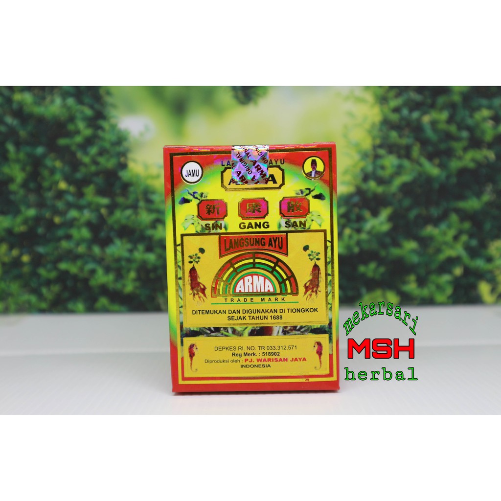 pelangsing arma merah original