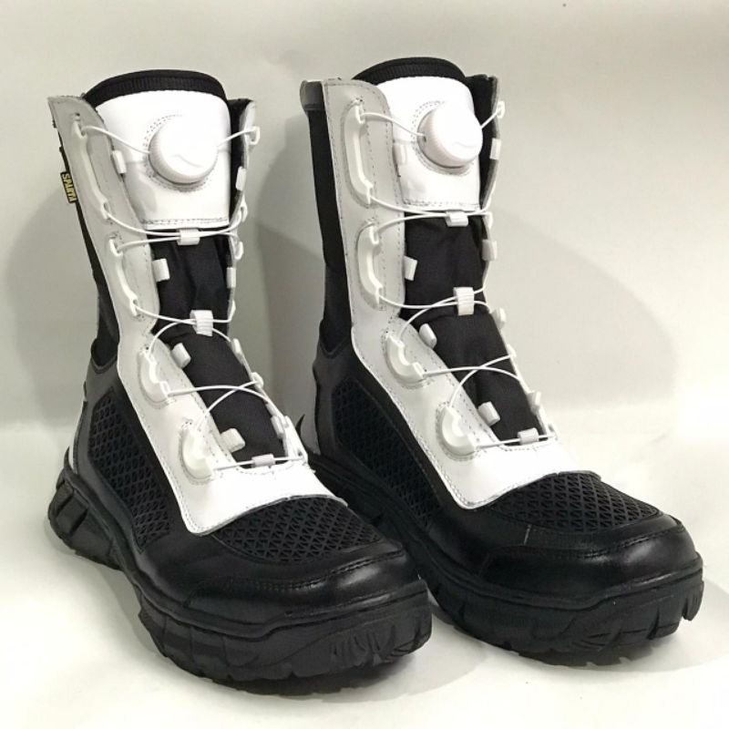 SEPATU PDL PROVOS POLRI TALI PUTAR MODEL REF BOA JARING