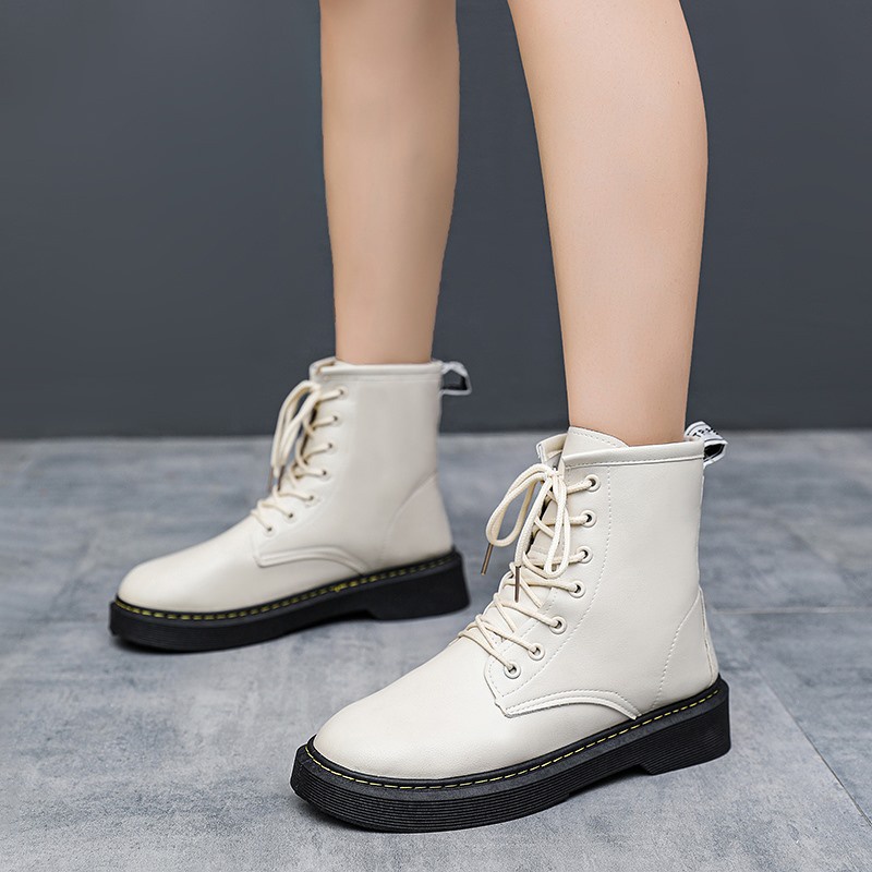 {FREE BOX} Sepatu Boots Unisex Wanita/Pria Casual Vintage - 666