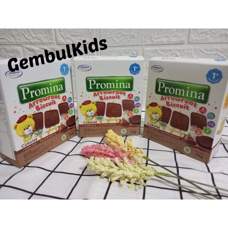 

Promina Arrowroot Biskuit Coklat 110gr