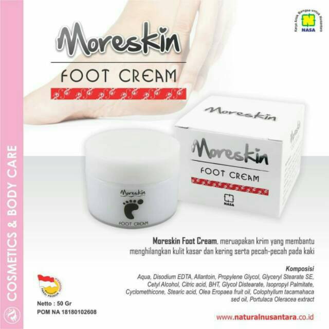 [COD] Moreskin Foot Cream NASA Moreskin Nasa