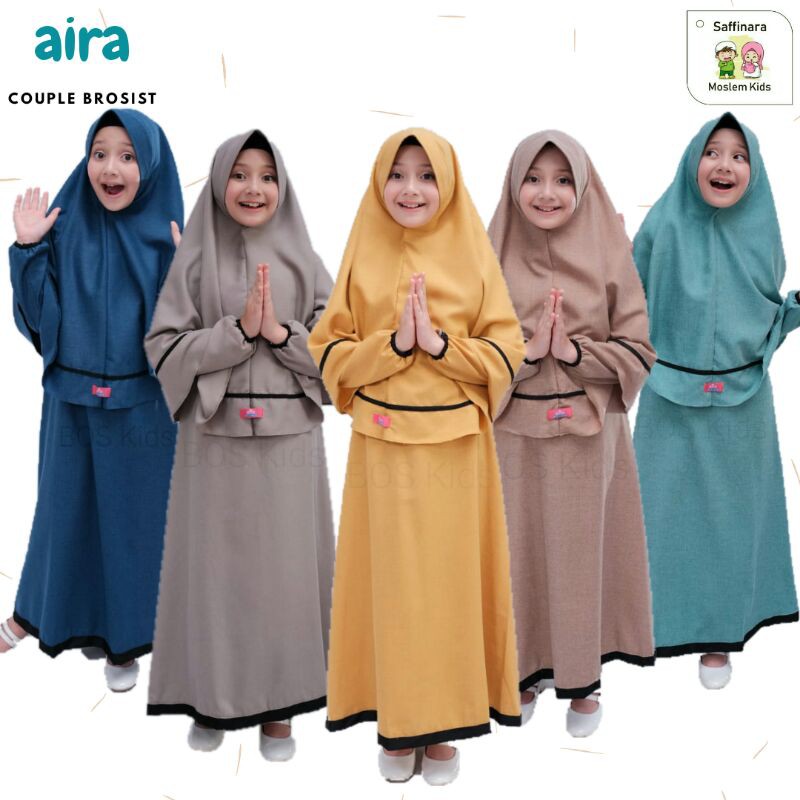 AIRA GAMIS anak PEREMPUAN katun madinah