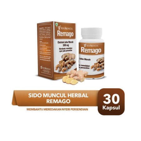 

Sido Muncul Remago Herbal - Rematik Nyeri Sendi Bengkak Migrain