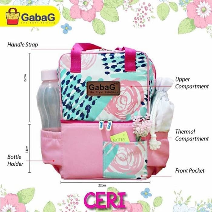 GABAG Cooler Bag Pop Series CERI Tas ASI Coolerbag Insulator