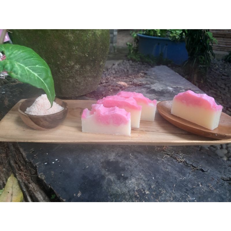 Sabun batang garam himalayan/ Sabun Organik/ Himalayan Salt Bar Soap by Mahta
