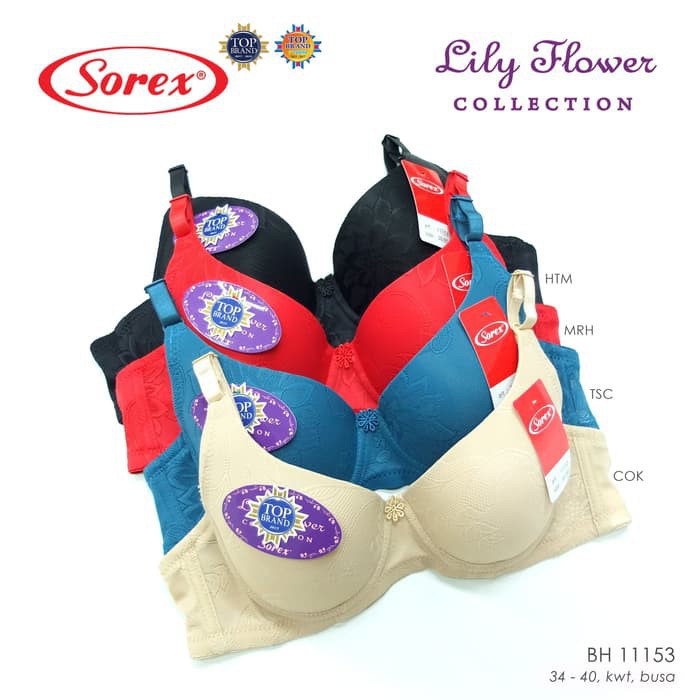 babybear Bra Sorex 11153 Wanita Kawat  BH Murah Berkualitas