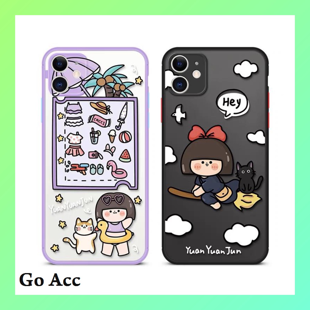 Softcase Unik Oppo A15 A15s A31 A33 A53 A3S A5 A9 A52 A72 A92 2020 F9 A16 A37/Neo 9 Realme C21y Xiaomi Redmi 8