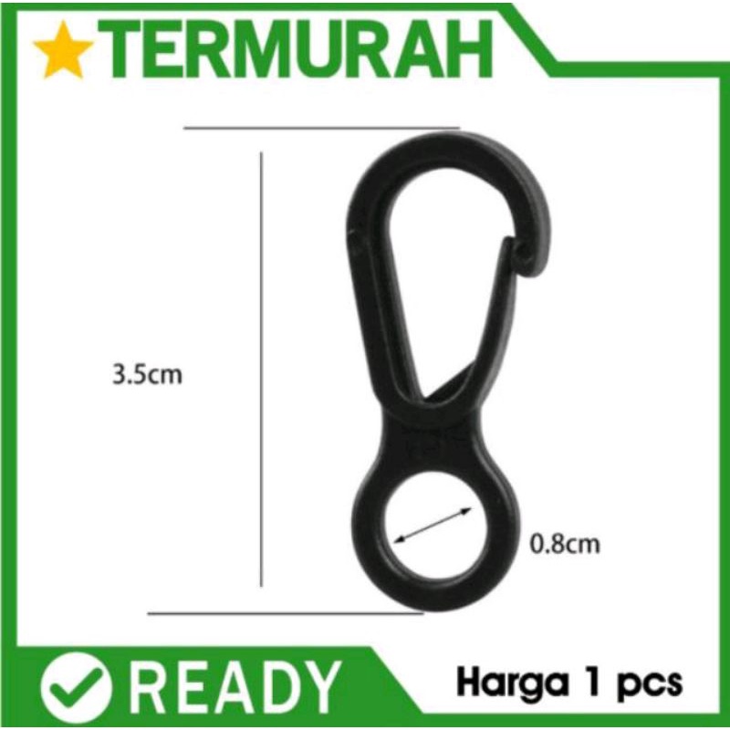 Carabiner MINI SNAP Masker.Gantungan kunci karabiner EDC keychain